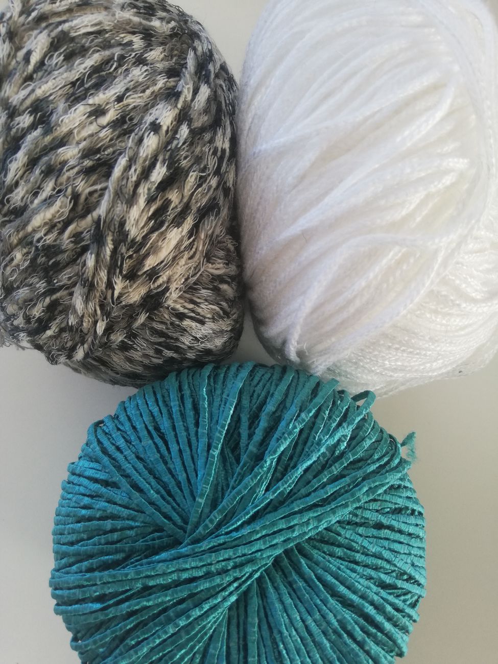 schwarz-weiß-melliert/weiß/smaragdgrün(dunkel)